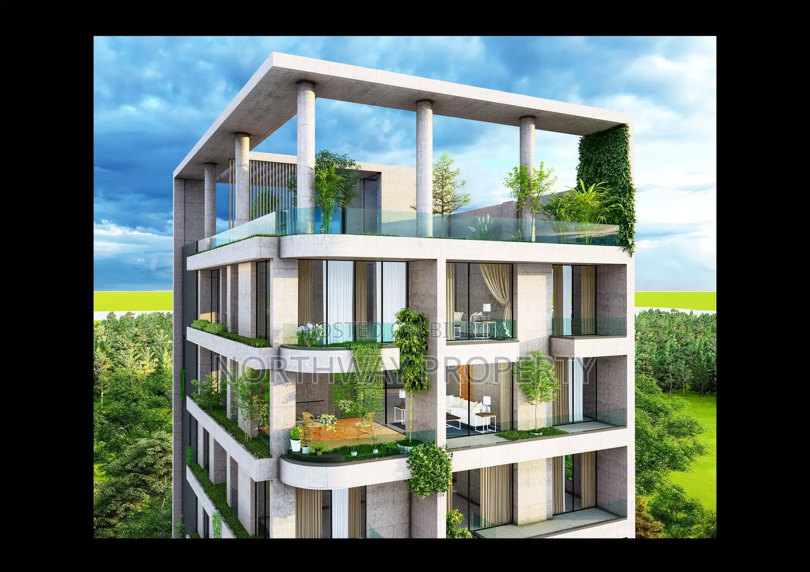 North Facing 4 bed apartment at Jolshiri Abason in Dhaka