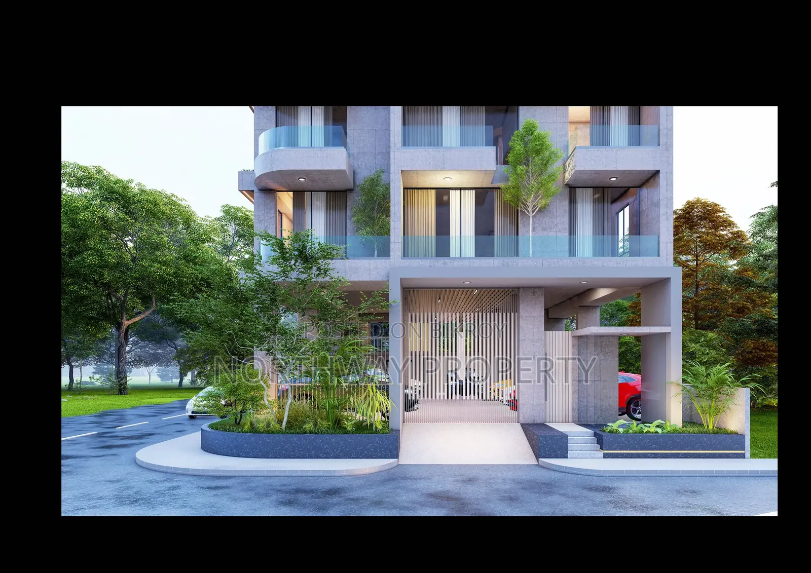 North Facing 4 bed apartment at Jolshiri Abason in Dhaka