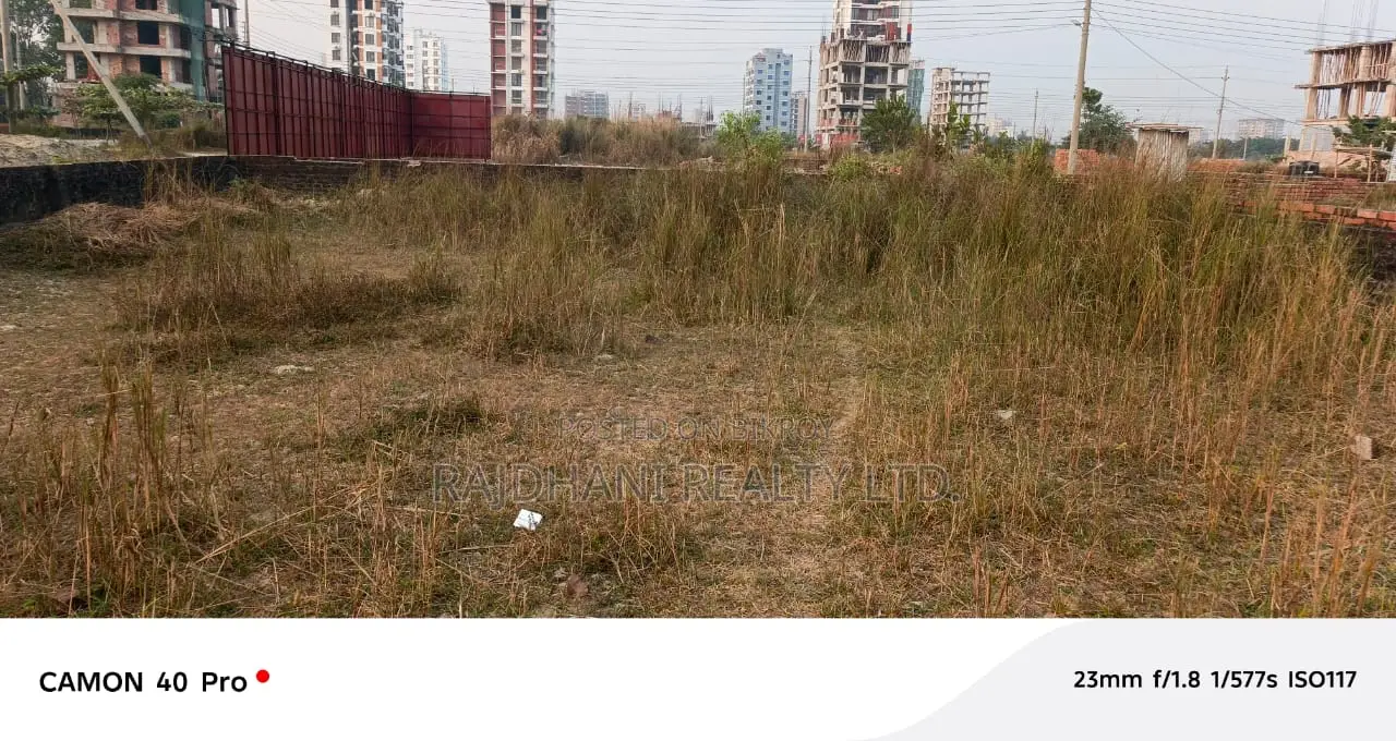 5 Katha Plot For Sale in P Block, Bashundhara Residential Area in Basundhara