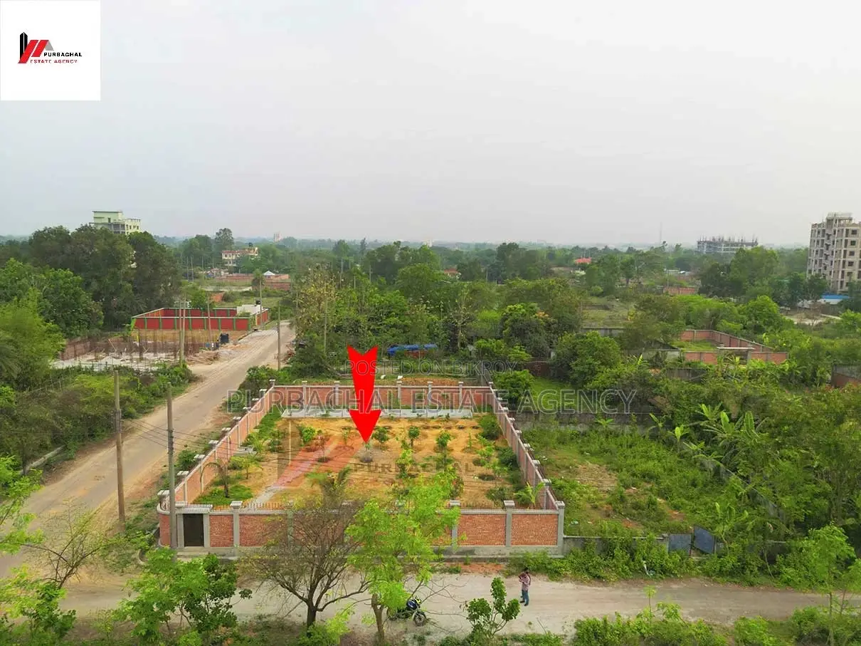 Near 150ft. Front 30ft/75ft, 7.5 Katha In Sec#18 in Purbachal