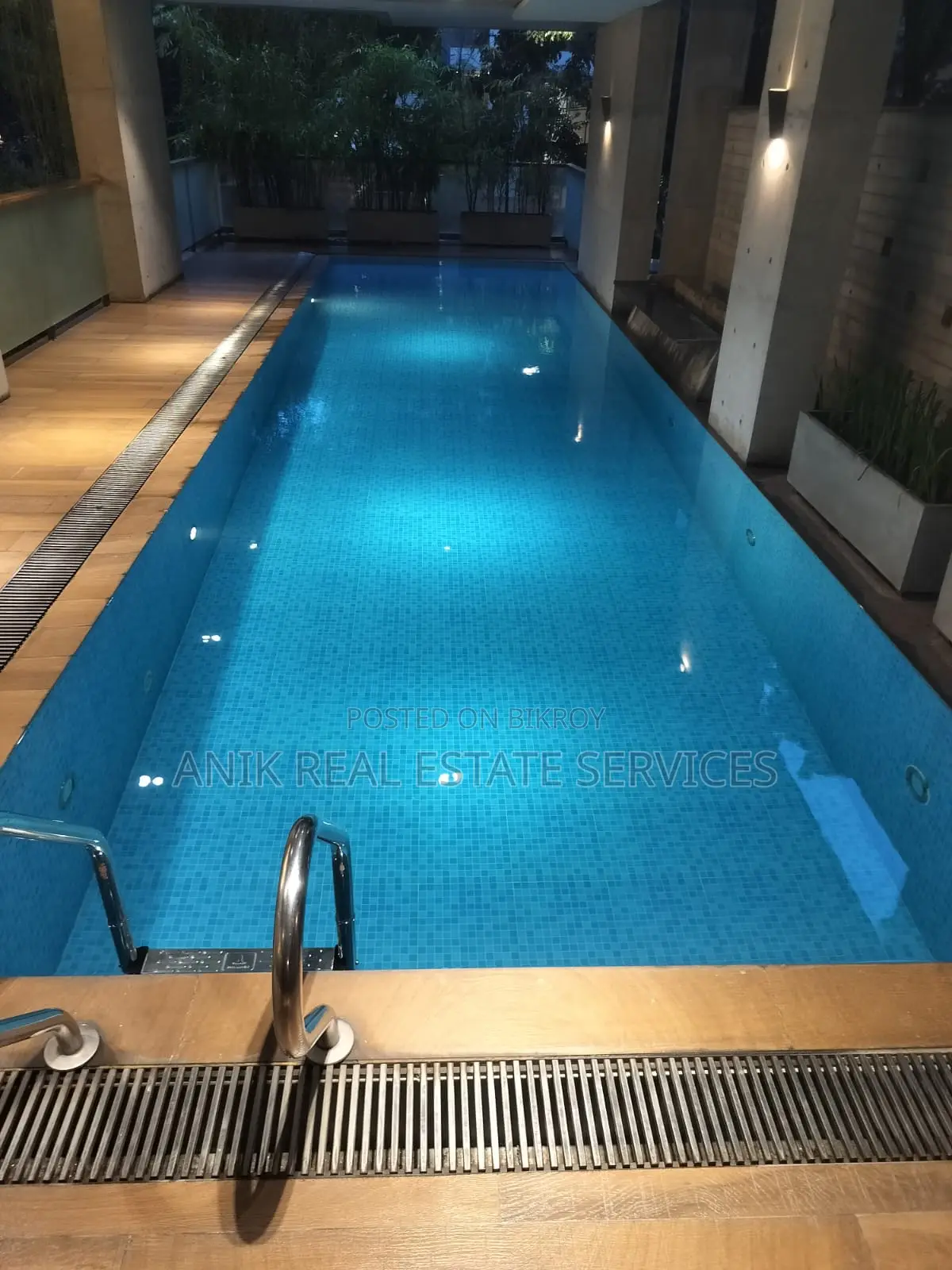 Swmming Pool 4000 Sft Gym Full Farnised Flat Rent At Gulshan North in Gulshan