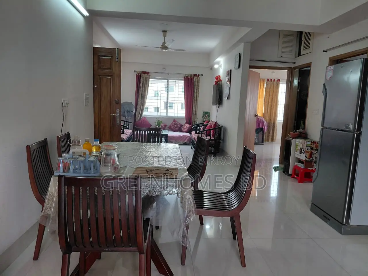 1600 sq ft (South facing) ready apartment in Bashundhara Residential Area in Basundhara