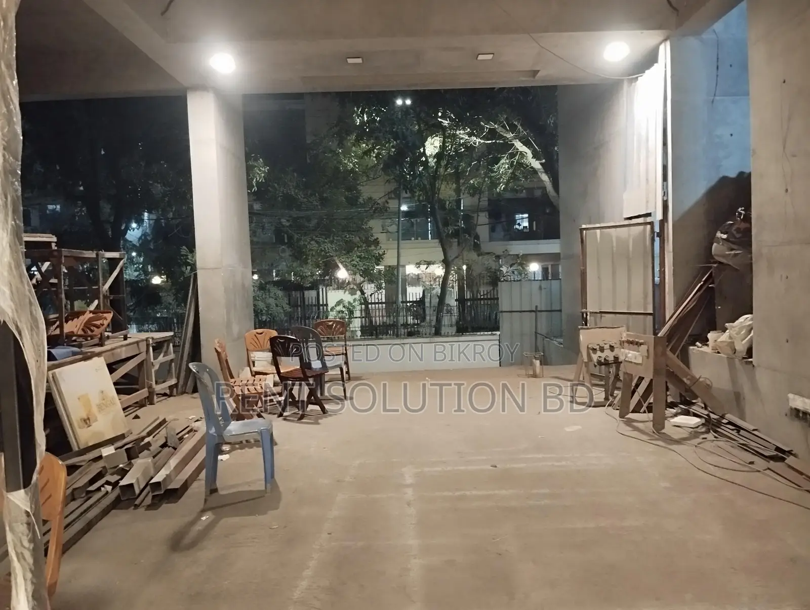 Ground floor 2872 sqft restaurant/ cafe/ shop rent in north Avenue in Gulshan