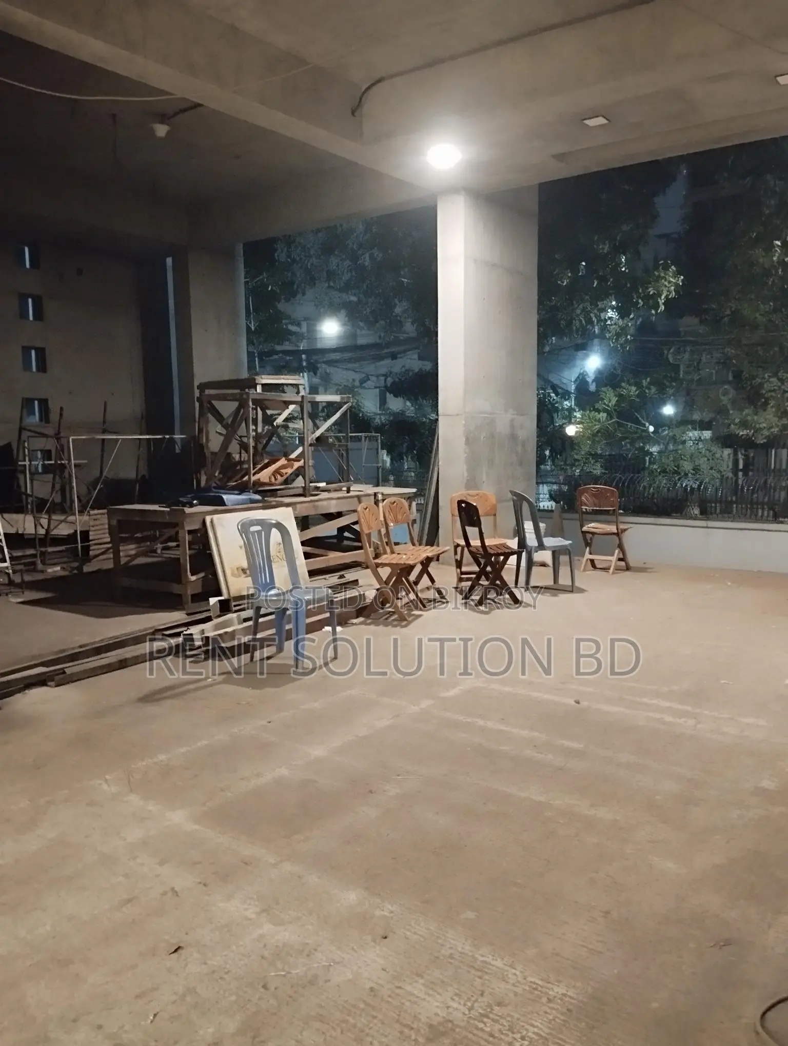Ground floor 2872 sqft restaurant/ cafe/ shop rent in north Avenue in Gulshan