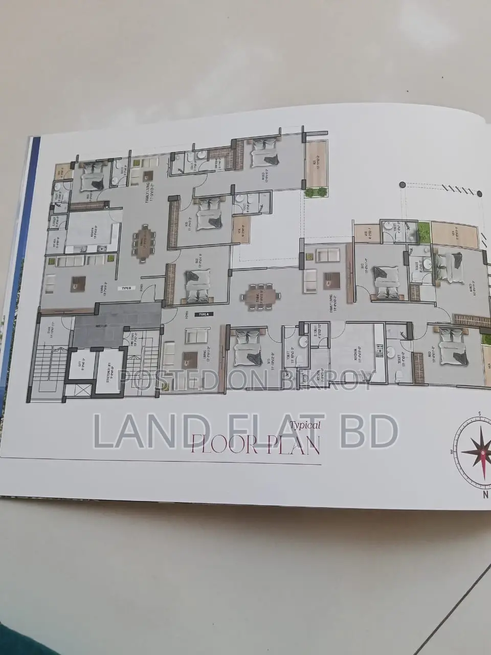 2670 SFT # FLAT FOR SALE @ CONDOMINIUM PROJECT SHYAMOLI. in Mohammadpur