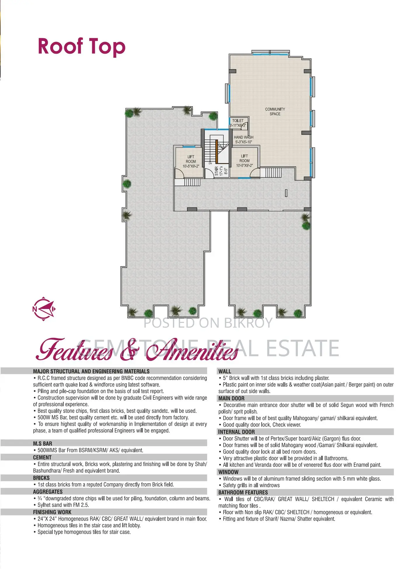 1520 sqft Flat for Sale bank loan available in Dhanmondi