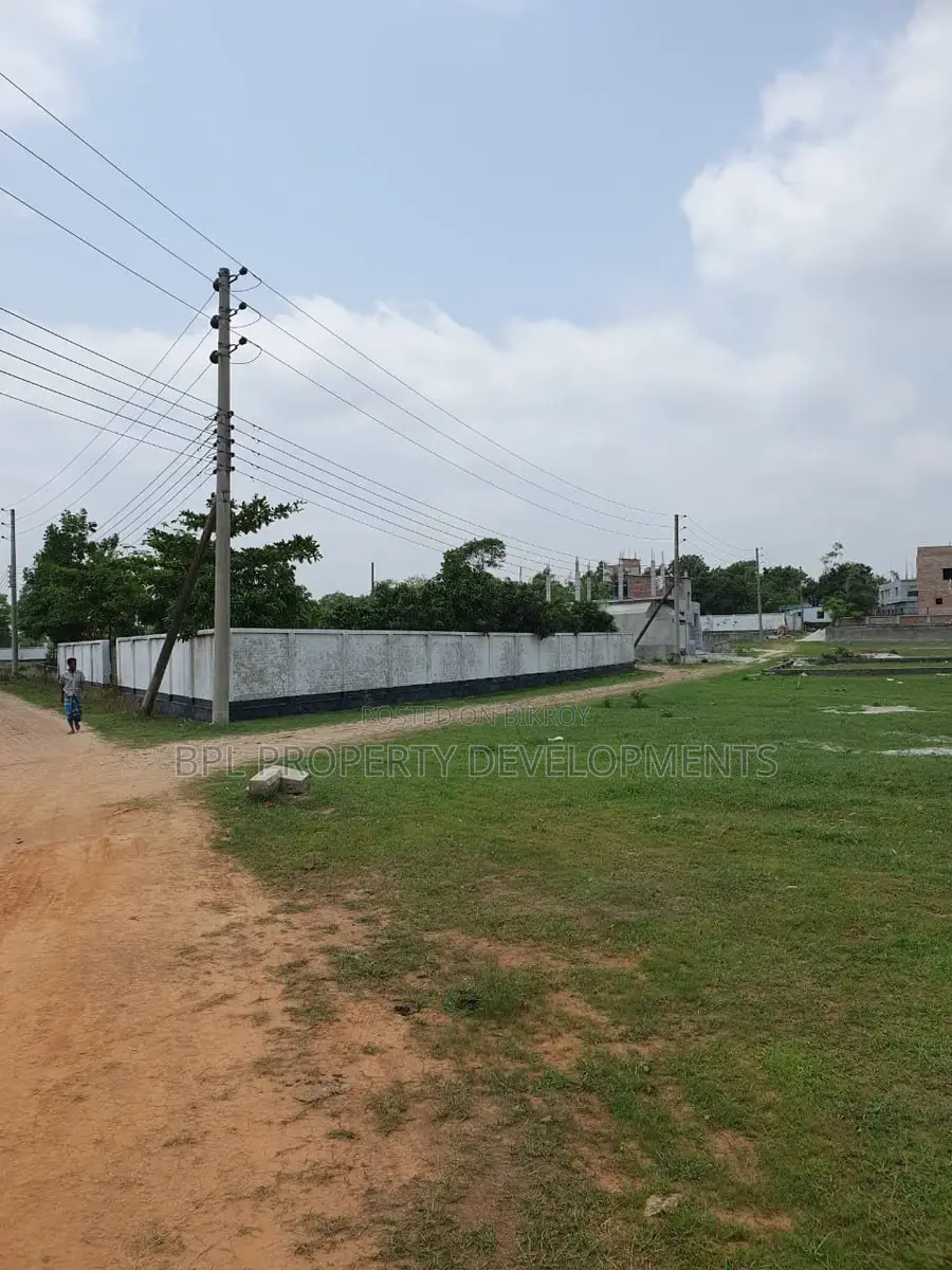 Ashulia Model Town ⛔️⛔️ Corner Plot in Basundhara