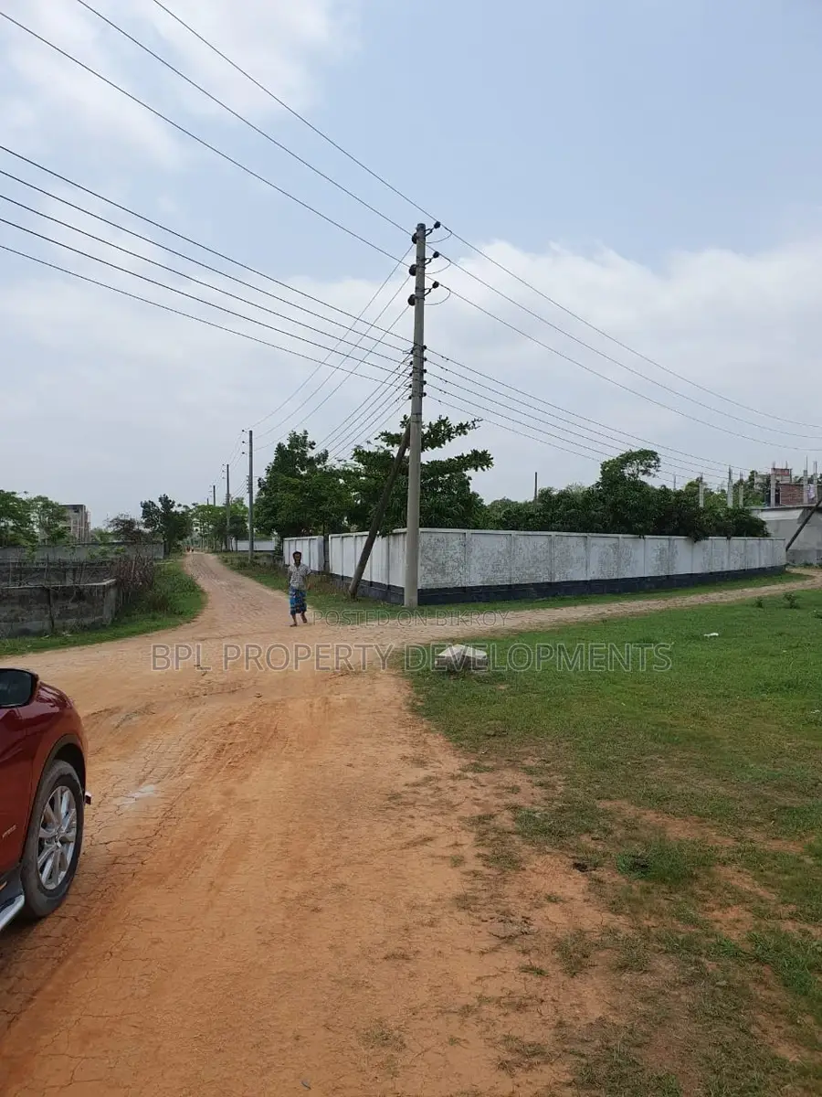 Ashulia Model Town ⛔️⛔️ Corner Plot in Basundhara