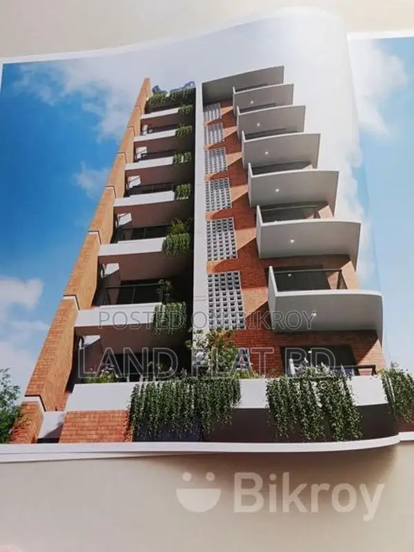NORTH FACING @ FLAT SALE 1600 SFT ROAD SIDE. in Uttara