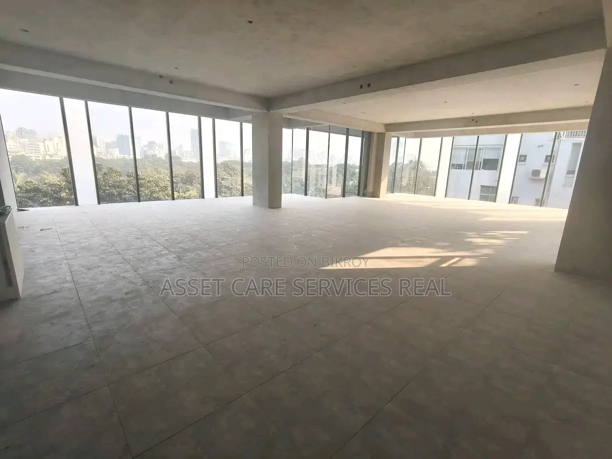 4000-Sqft 100% Commercial Open Office Space Rent Banani Road-11 in Gulshan