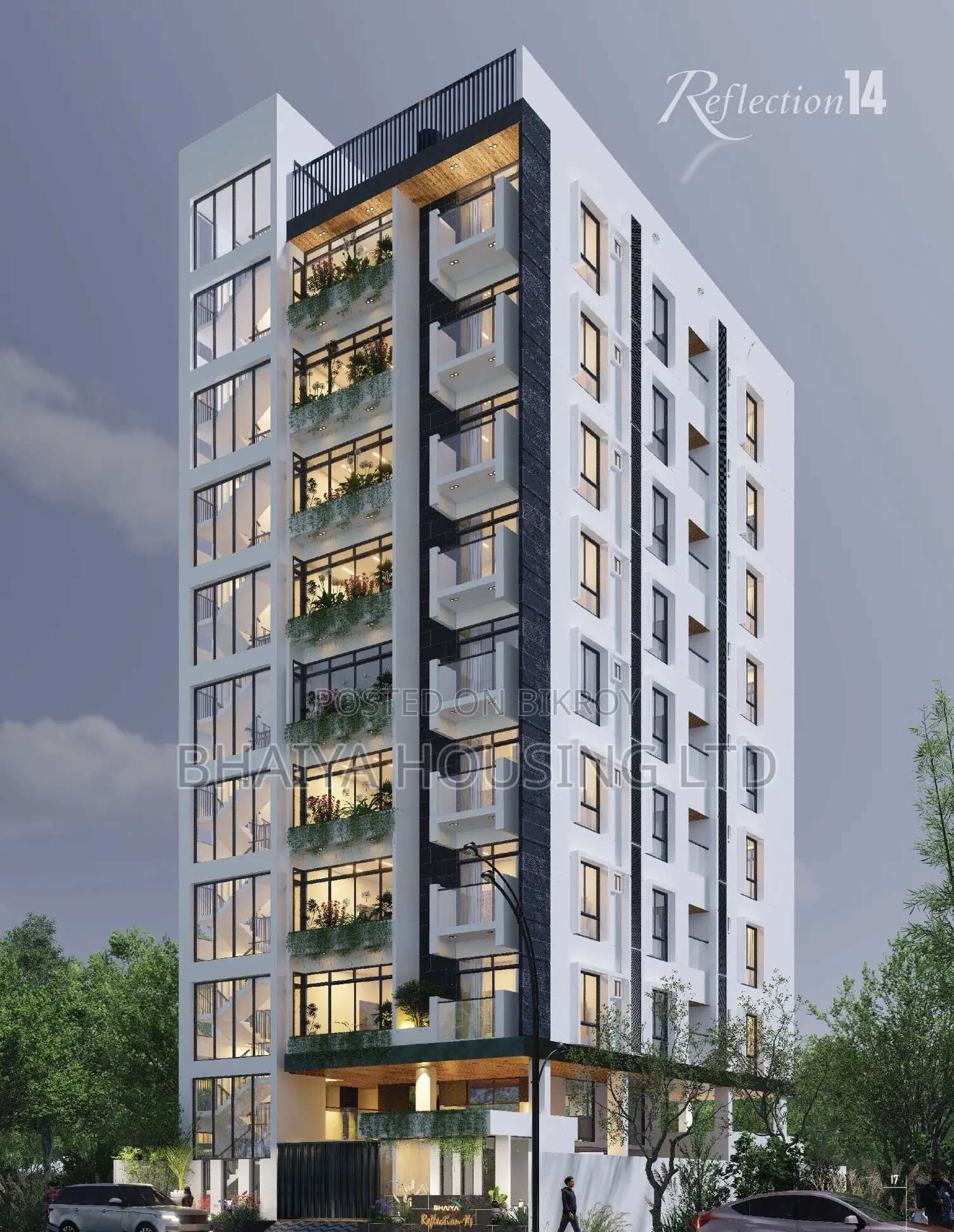 4-Bed Fairface Apartment with Two-Side Open at JOLSHIRI in Dhaka