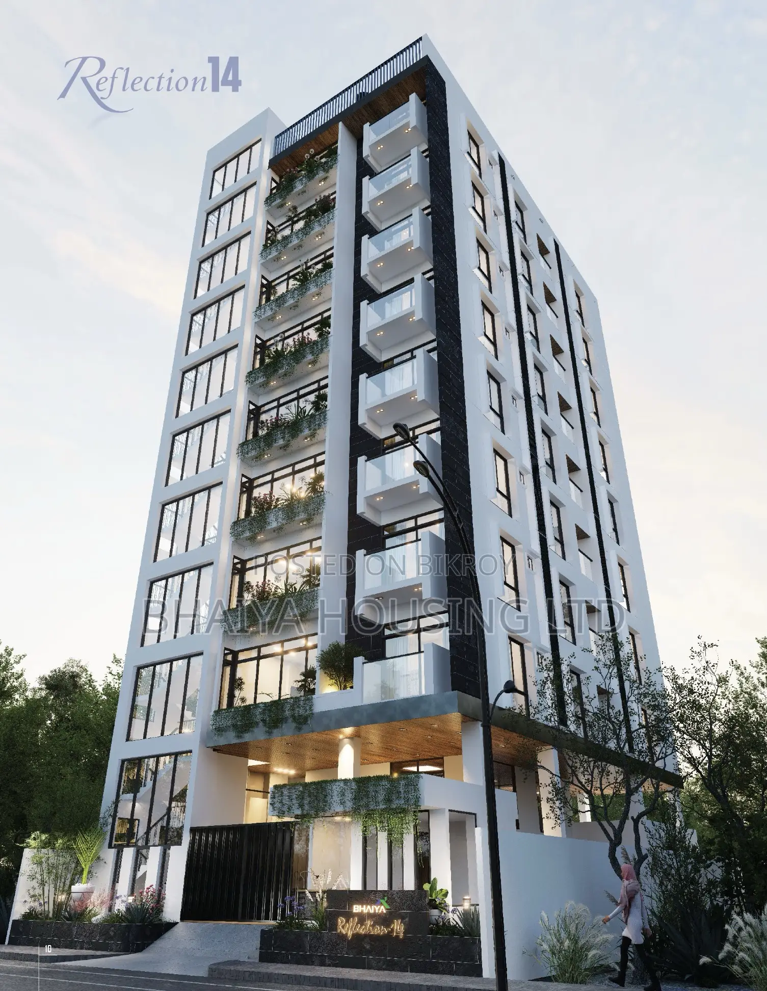 4-Bed Fairface Apartment with Two-Side Open at JOLSHIRI in Dhaka
