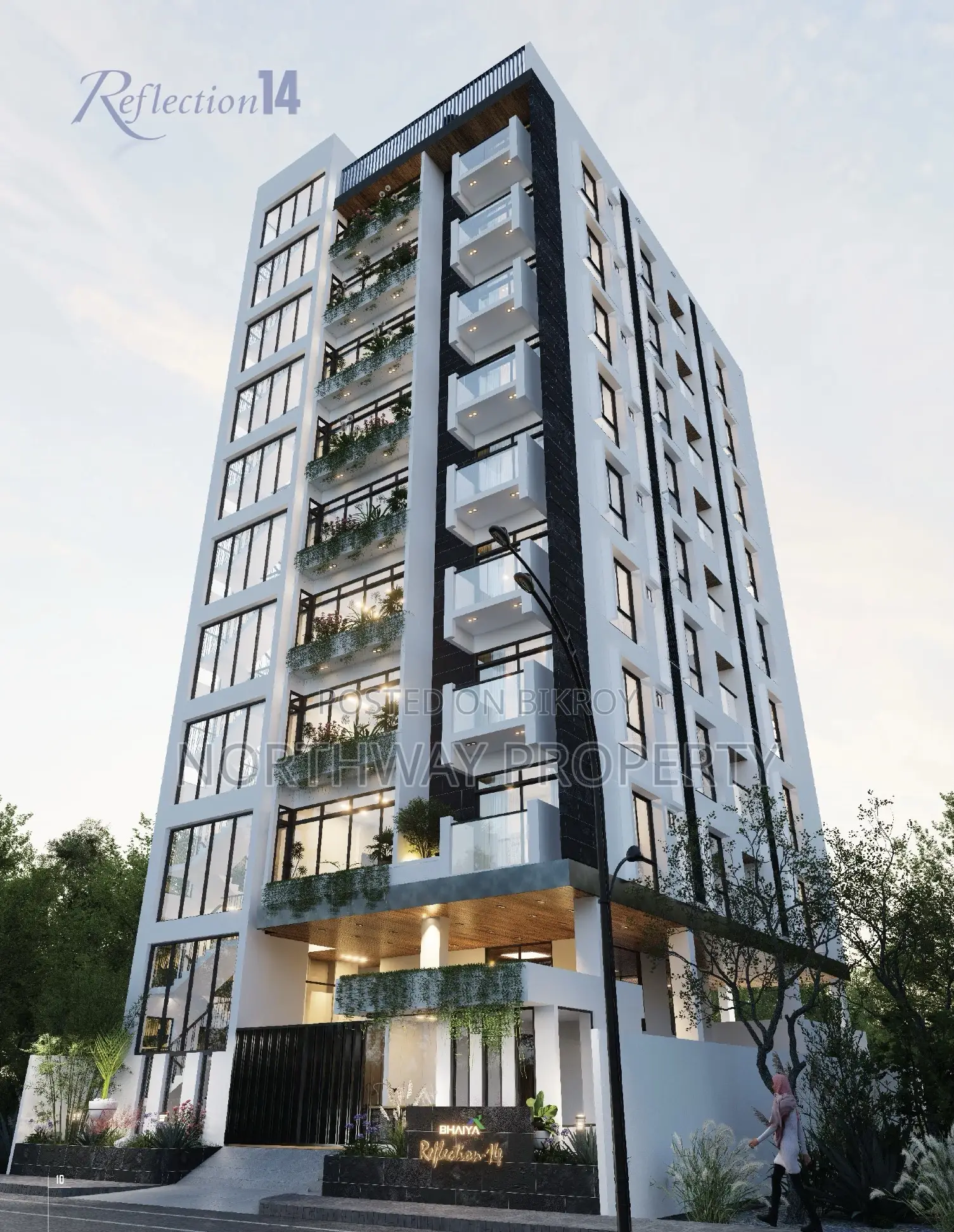4-Bed Fairface Apartment with Two-Side Open at JOLSHIRI in Dhaka