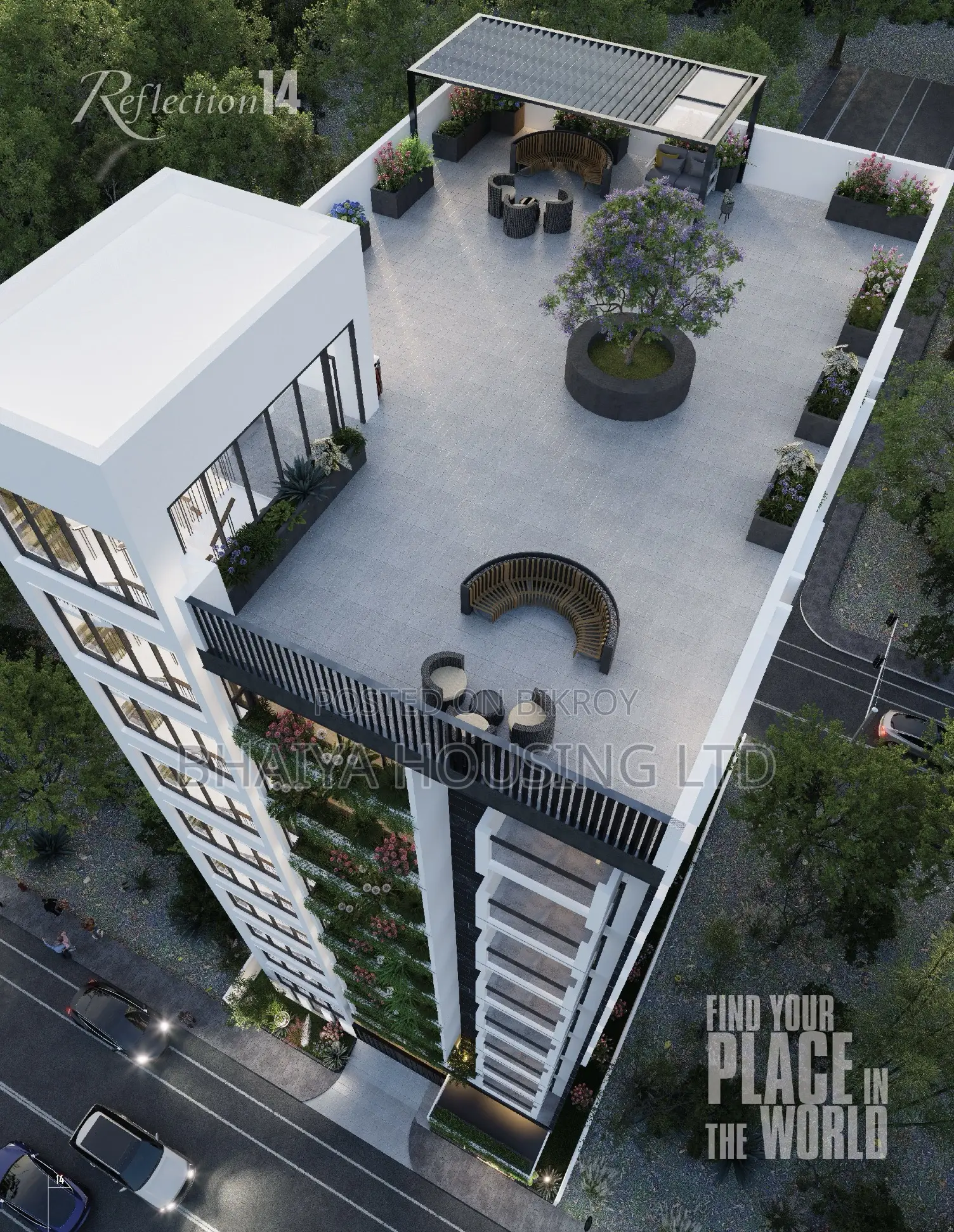 4-Bed Fairface Apartment with Two-Side Open at JOLSHIRI in Dhaka