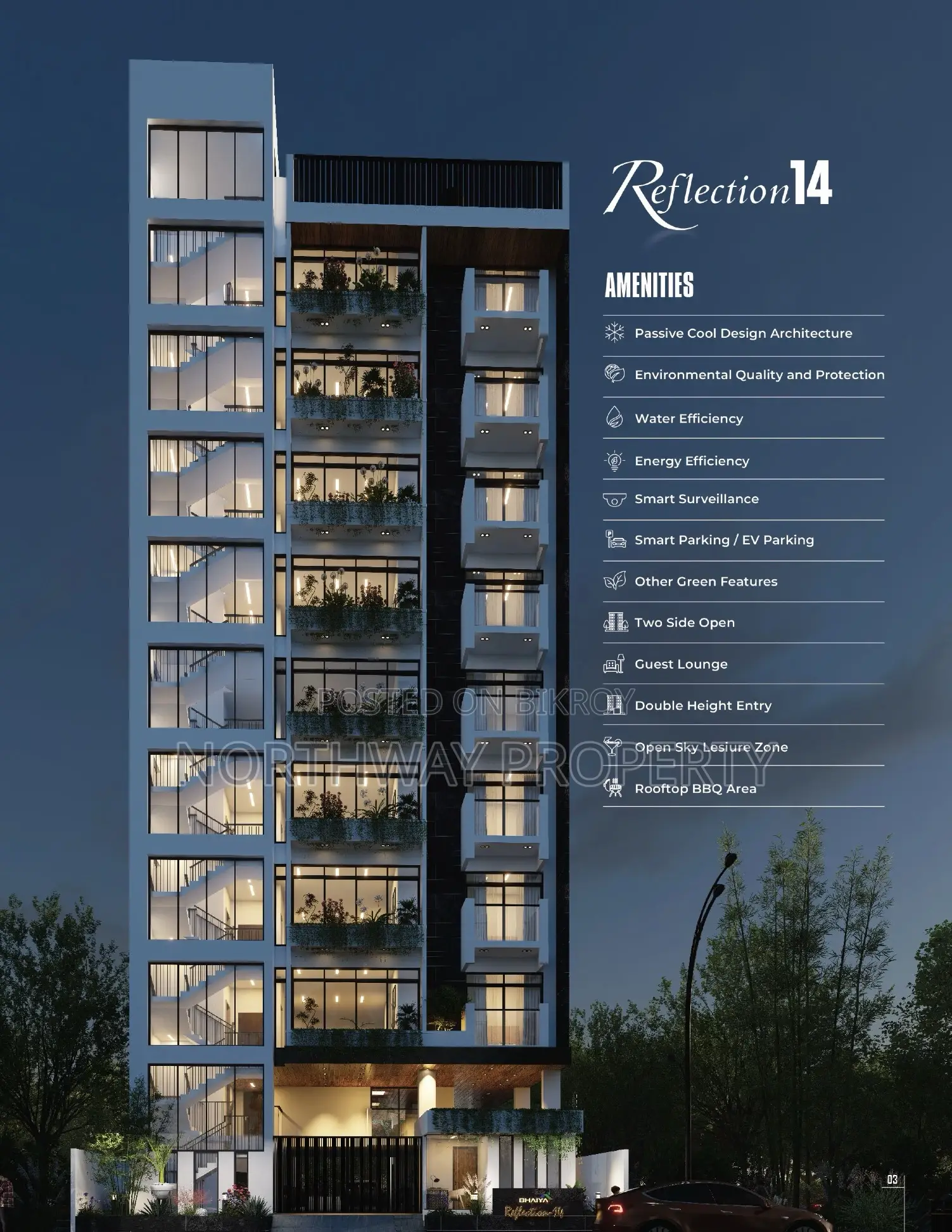 4-Bed Fairface Apartment with Two-Side Open at JOLSHIRI in Dhaka