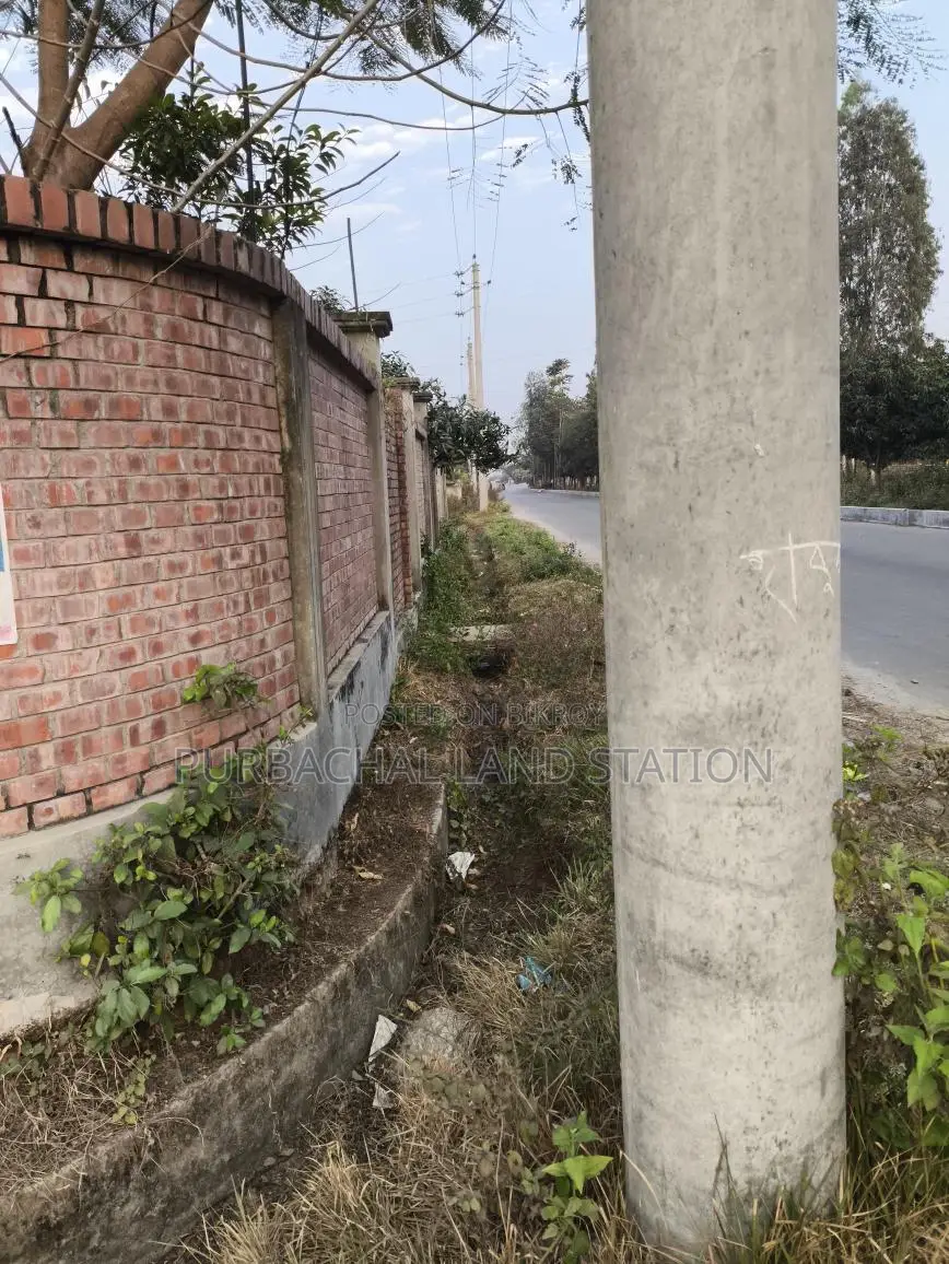 75ft Road North-West Corner 8.5 Katha Plot For Sale, Sector: 18, Purbachal in Purbachal