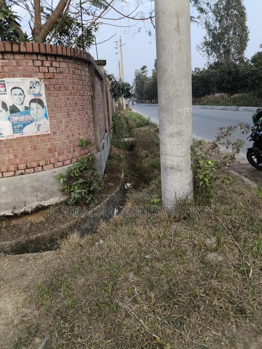 75ft Road North-West Corner 8.5 Katha Plot For Sale, Sector: 18, Purbachal in Purbachal
