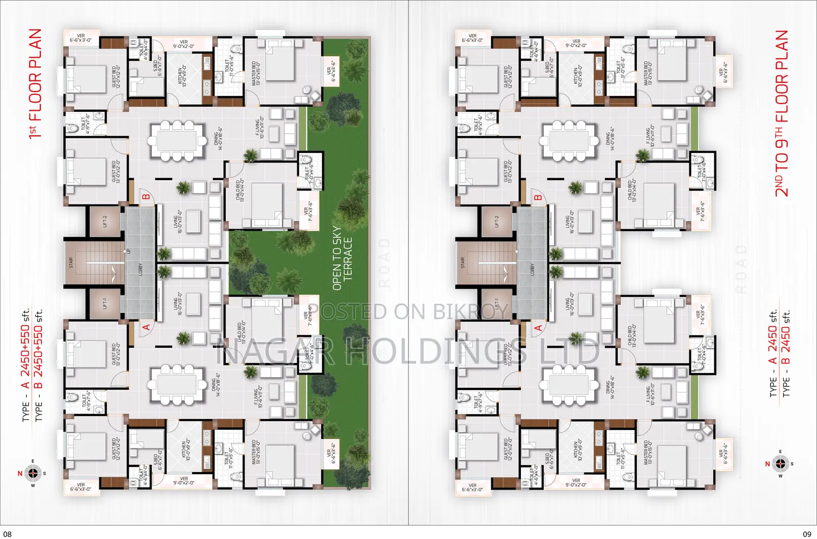 Buy a south-facing apartment near 300 Feet in Bashundhara. in Mohammadpur
