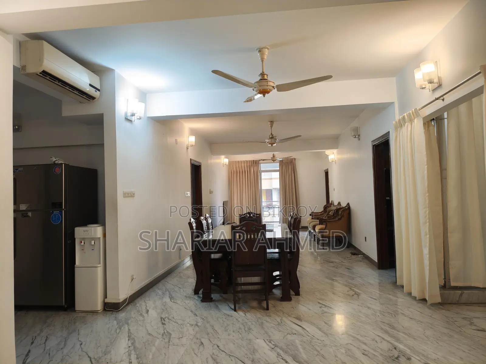 3450 Sqft 4 Bed Full-Furnished Apartment For Rent In North Gulshan in Gulshan
