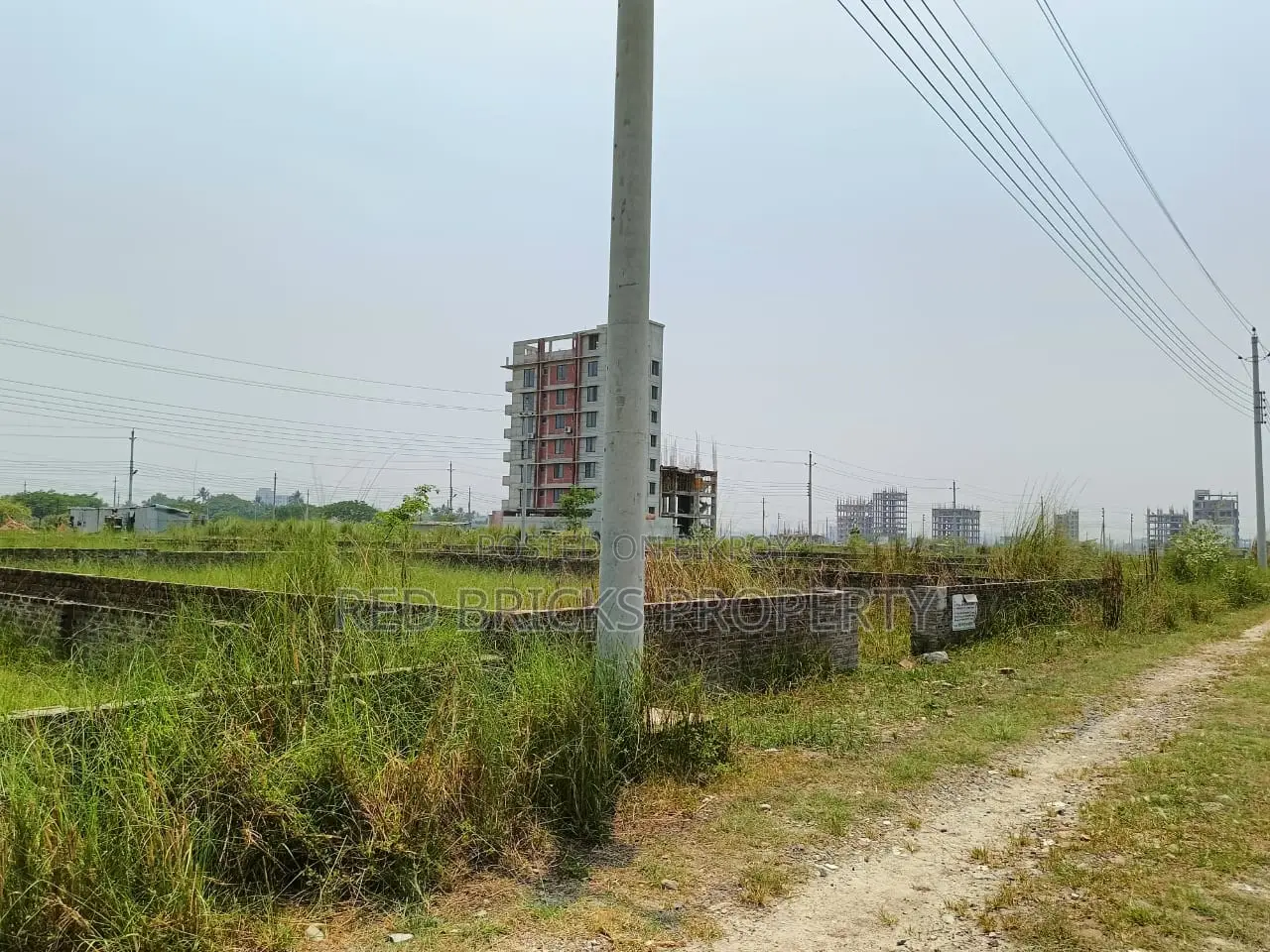 M Block 3 katha Plot sell closed 300 feet Bashundhara R/A in Basundhara