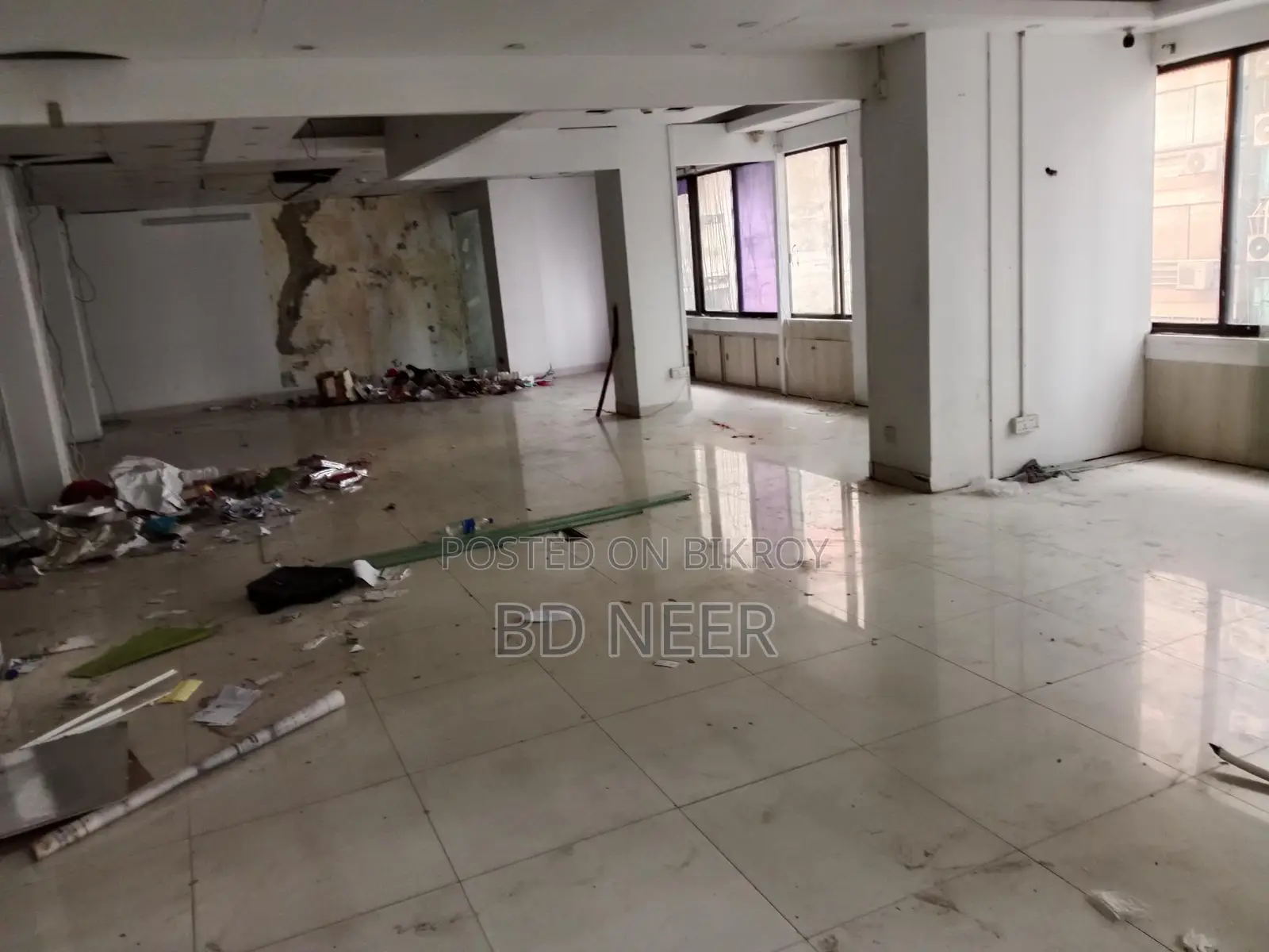 Fully commercial 7500 sft office space rent in banani avenue in Banani