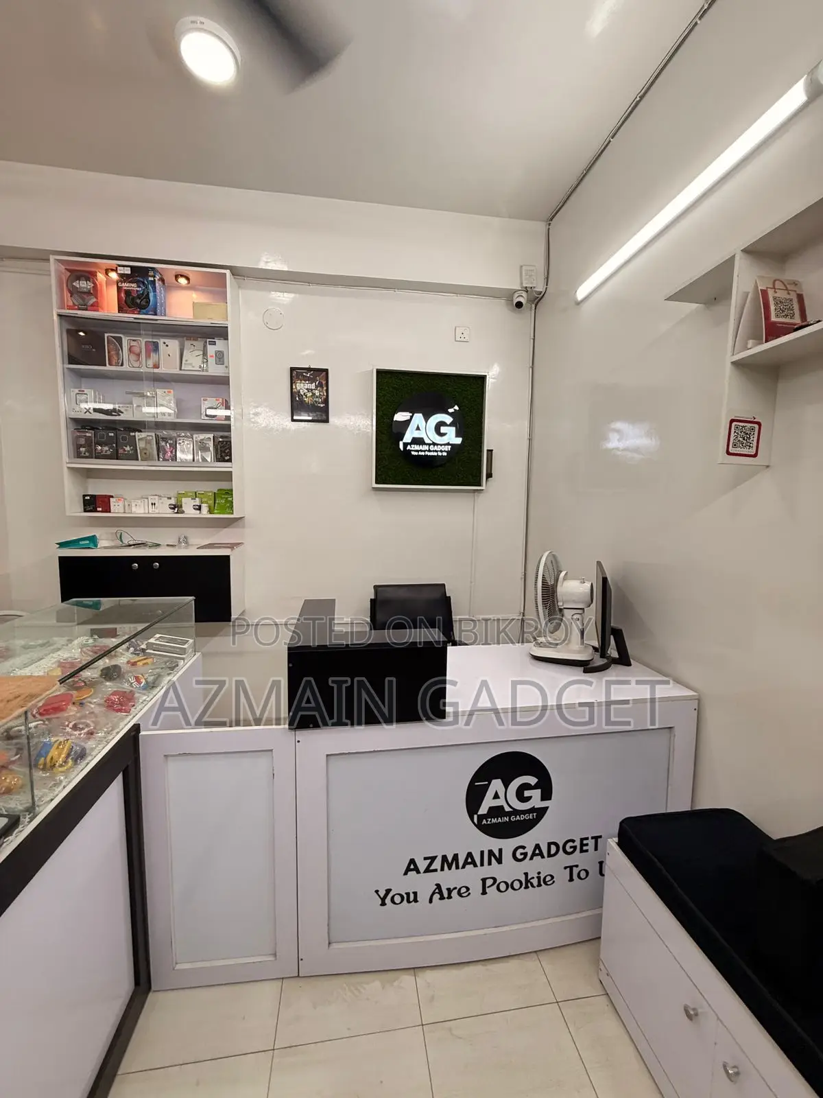 Shop for rent with decoration in Rangpur