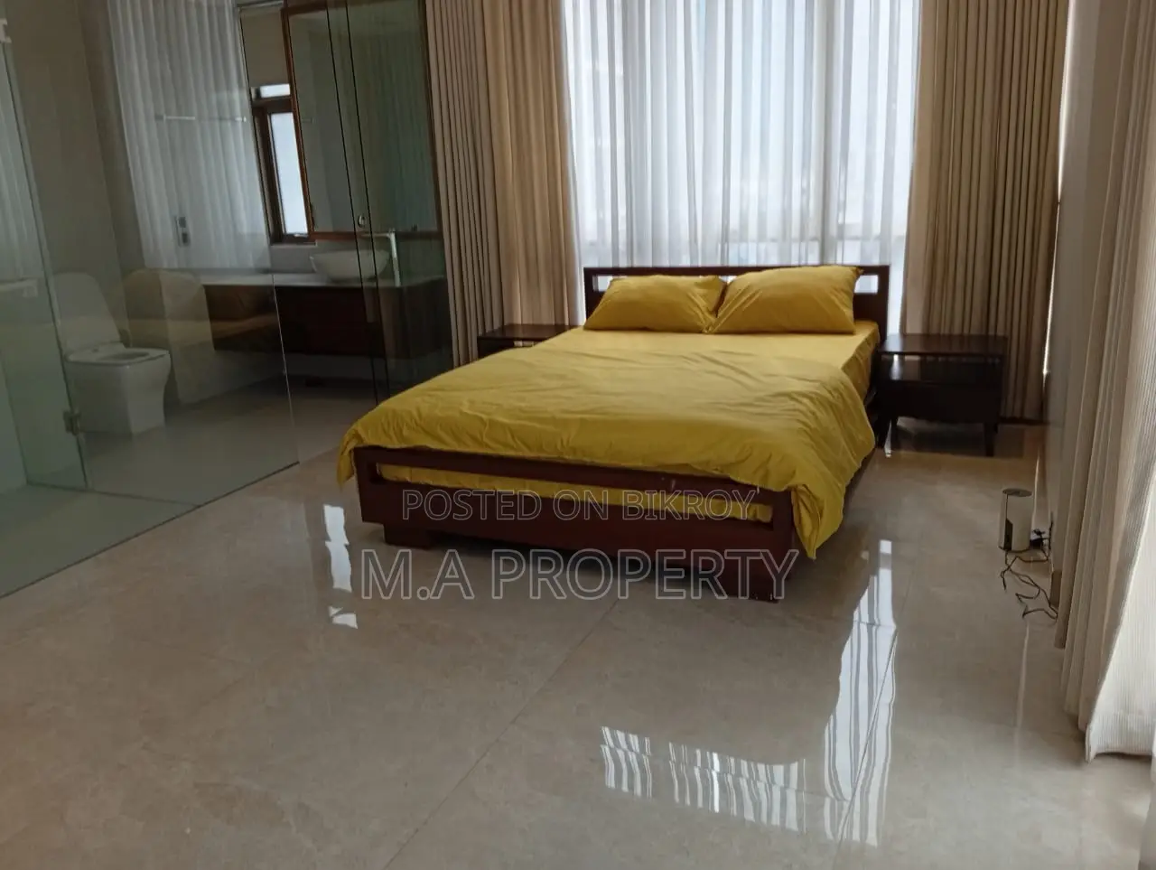 Rent Fully Furnished Apartment 3-Bedroom Gulshan-2 in Gulshan