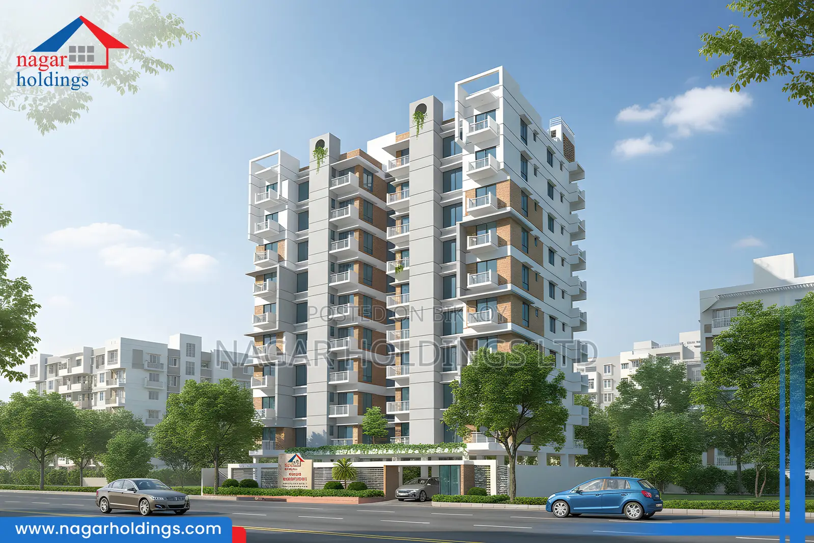 2450 Sft South-Facing Flat Near 300 Feet in a Pleasant Environment of Bashundhara in Basundhara