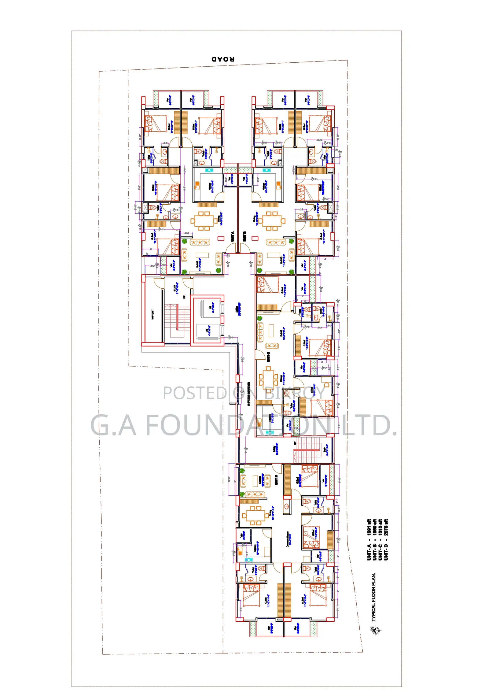 Start a new life in your own flat. in Mirpur