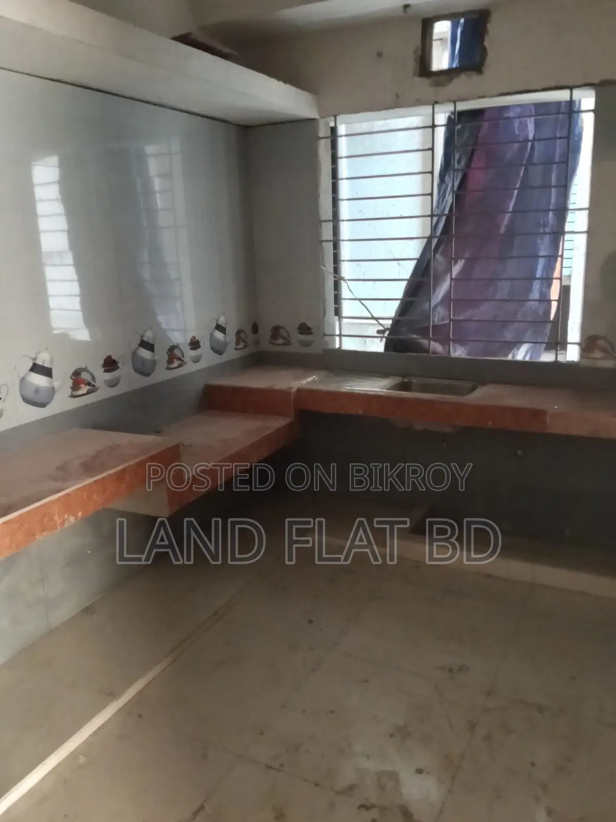 1320 Sq Ft Flat with Loan Facility, South-Facing, 3 Bedrooms in Mohammadpur