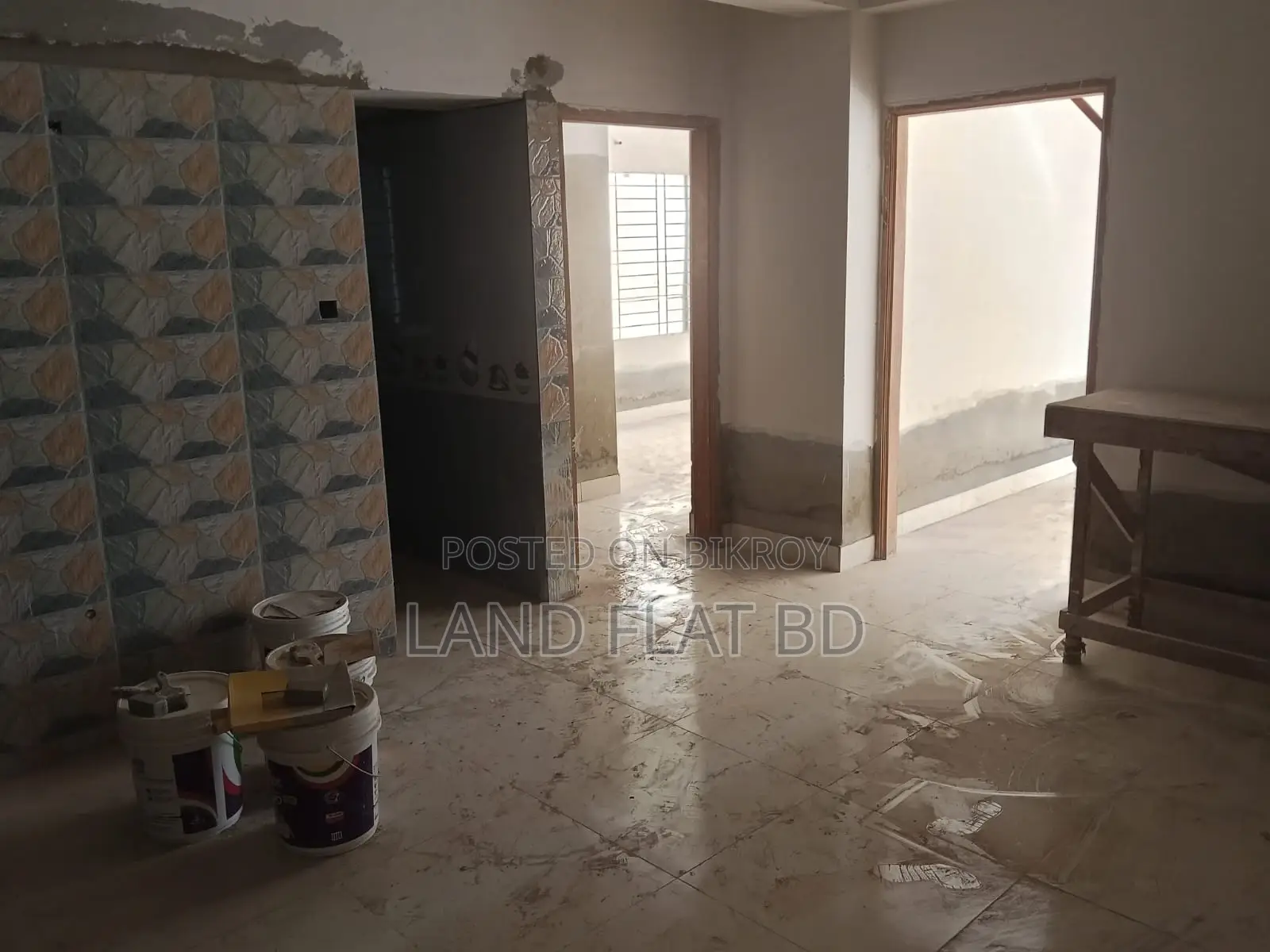 1320 Sq Ft Flat with Loan Facility, South-Facing, 3 Bedrooms in Mohammadpur