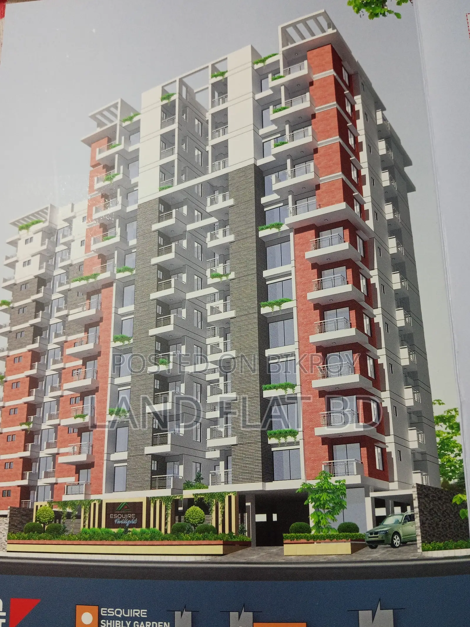 South-facing flat for sale @1460 sq ft in Mohammadpur