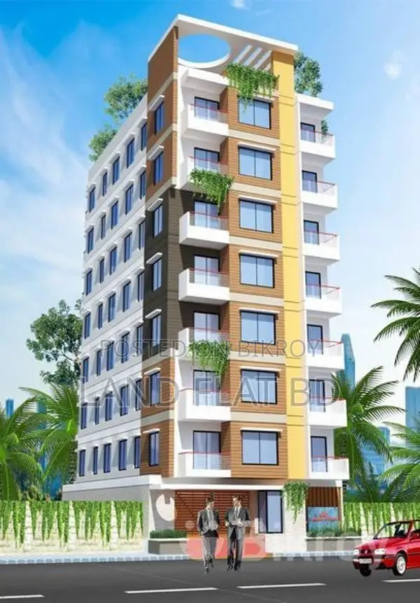1060 SFT @ FUTURE TOWN READY FLAT SALE NORTH FACING. in Mohammadpur