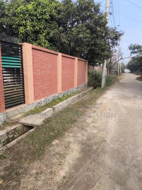 Sector: 25, Corner 7.5 Katha Plot on Main Road for Sale, RAJUK Purbachal in Purbachal