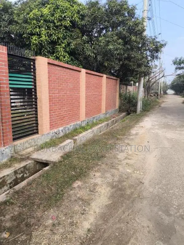 Sector: 25, Corner 7.5 Katha Plot on Main Road for Sale, RAJUK Purbachal in Purbachal