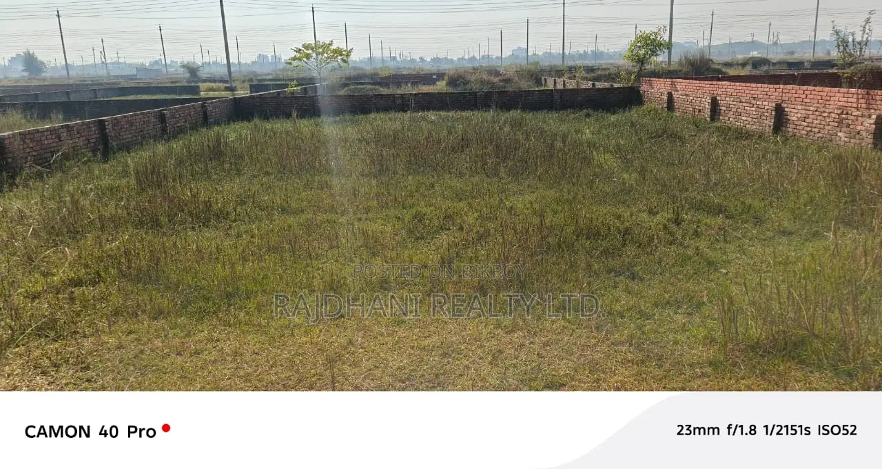 40 Katha Plot for Sale N Block Bashundhara Residential in Basundhara