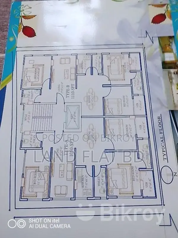 READY FLAT @ 1050 SFT DHAKA UDDAN. 6 MONTHS USED. in Mohammadpur