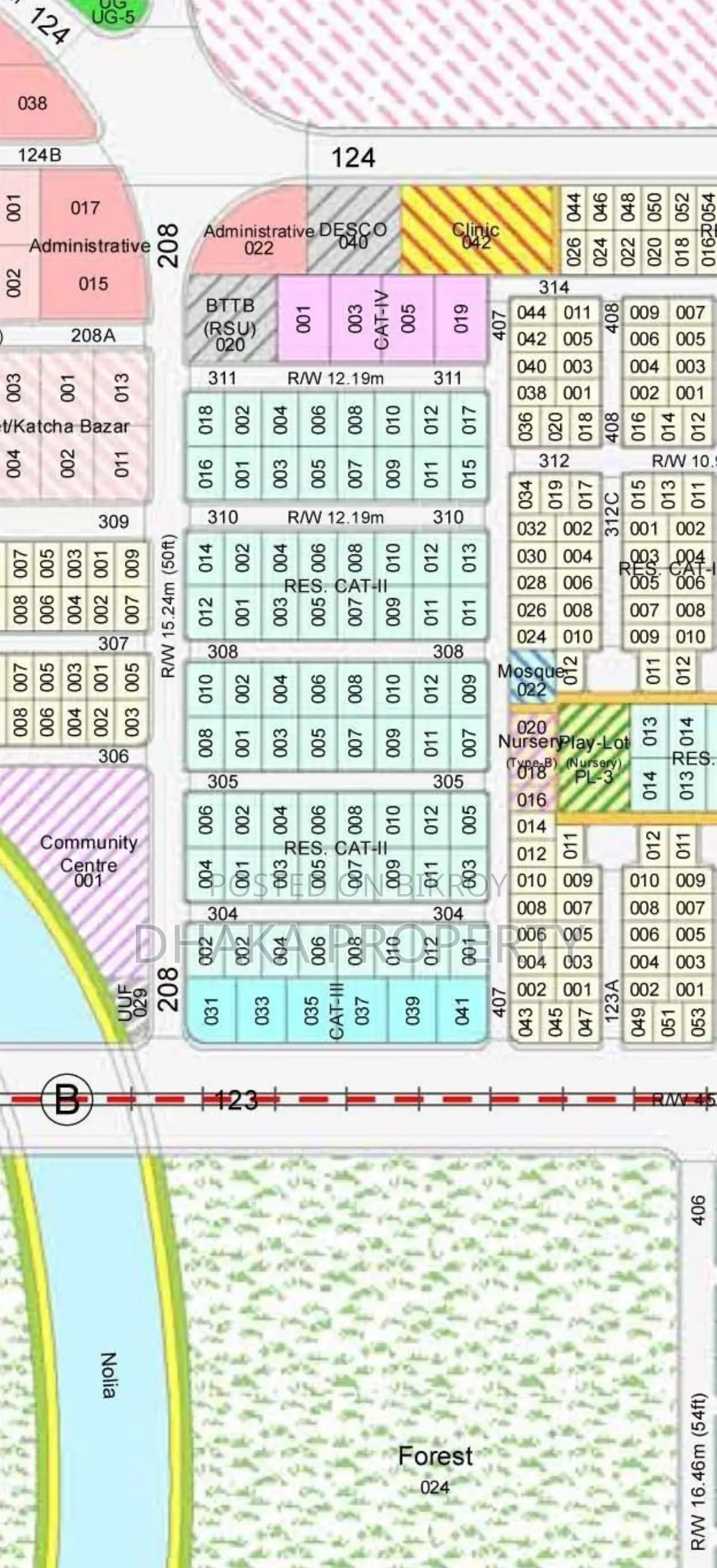 5 Katha North-Facing Plot Near 150ft Road at Sector-28 in Purbachal