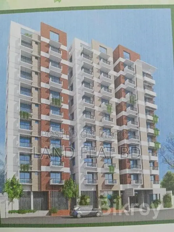 1309 sq ft # South-facing @Ready flat for sale @Nabinnagar Housing in Mohammadpur