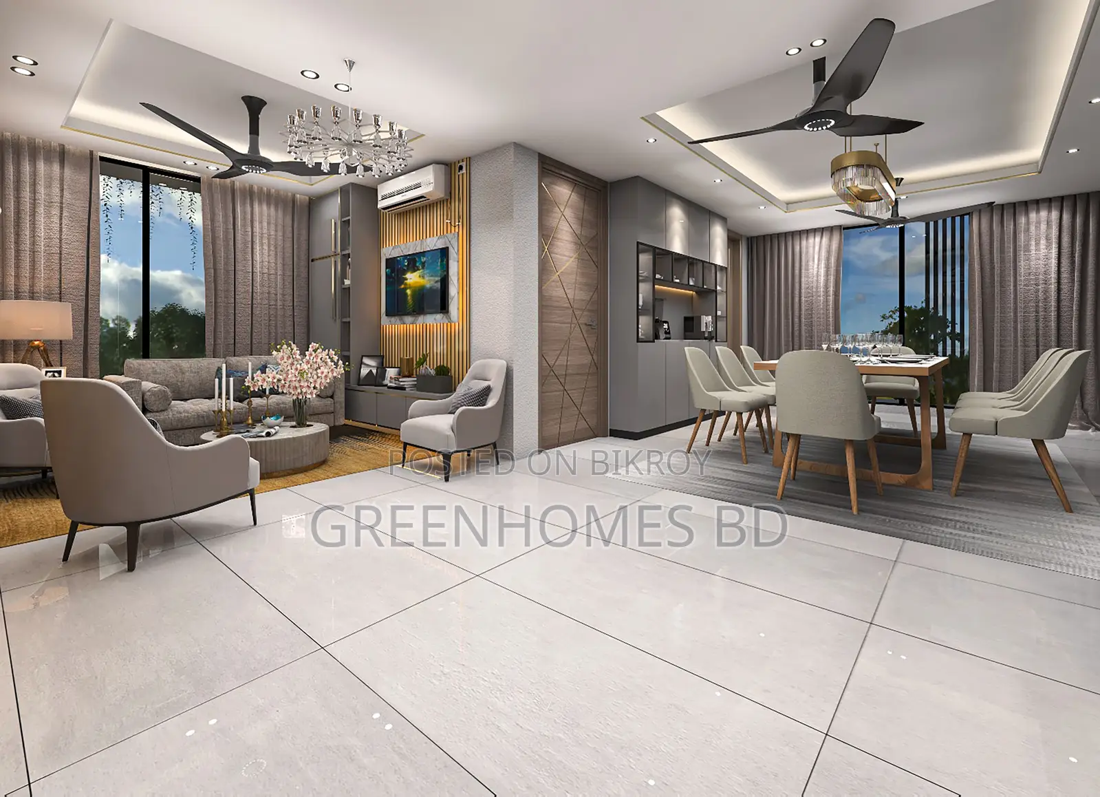 Exclusive Living, 6 Boutique Apartments in Bashundhara R/A in Basundhara