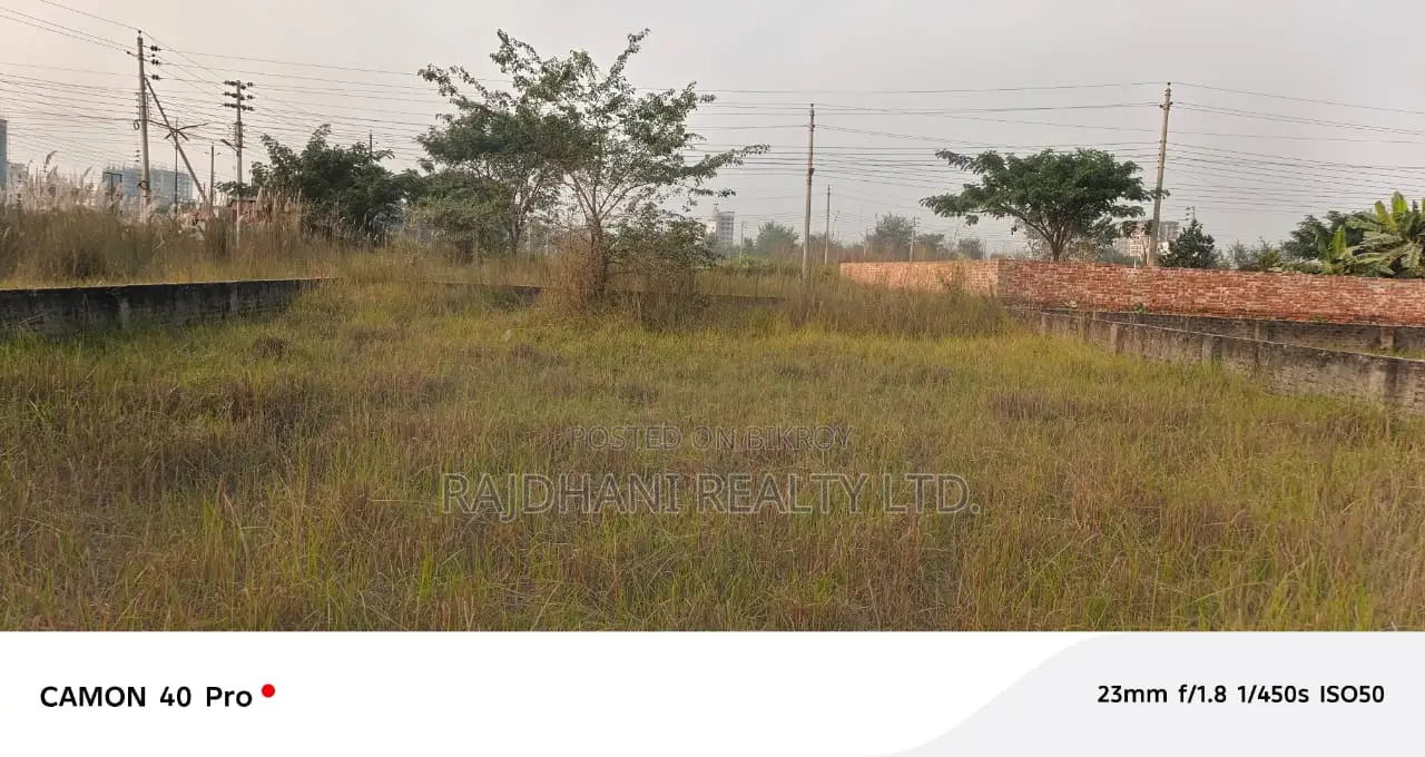 5 Katha Corner Plot for Sale, N-EX Block, Bashundhara Residential. in Basundhara