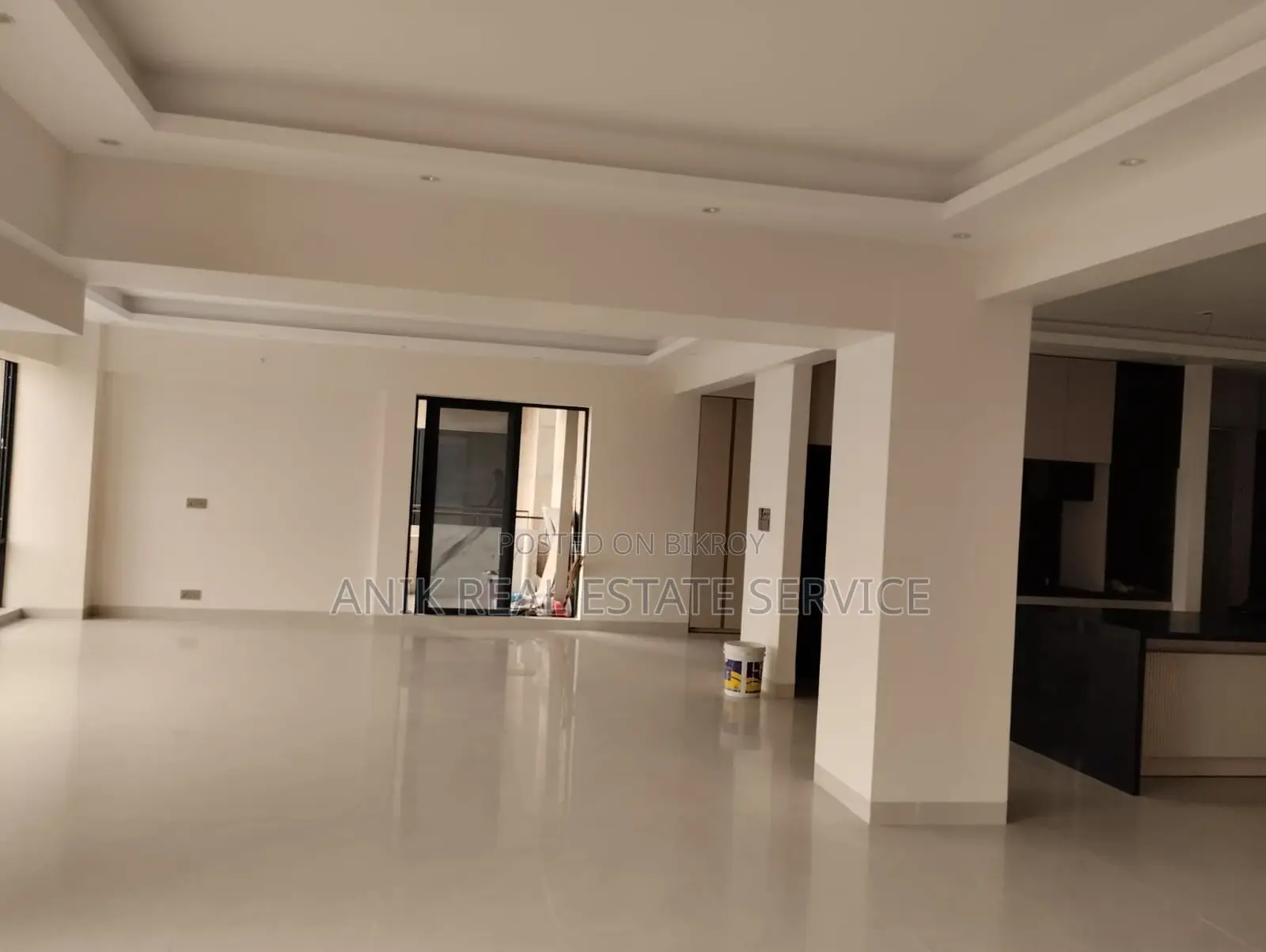 Swimming Pool Gym Semi Furnished Flat Rent At Gulshan North in Gulshan