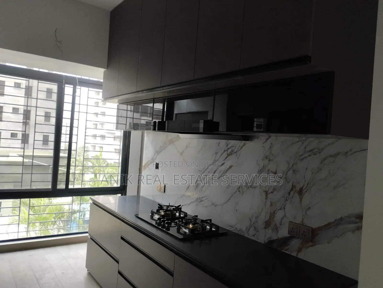 Swimming Pool Gym Semi Furnished Flat Rent At Gulshan North in Gulshan