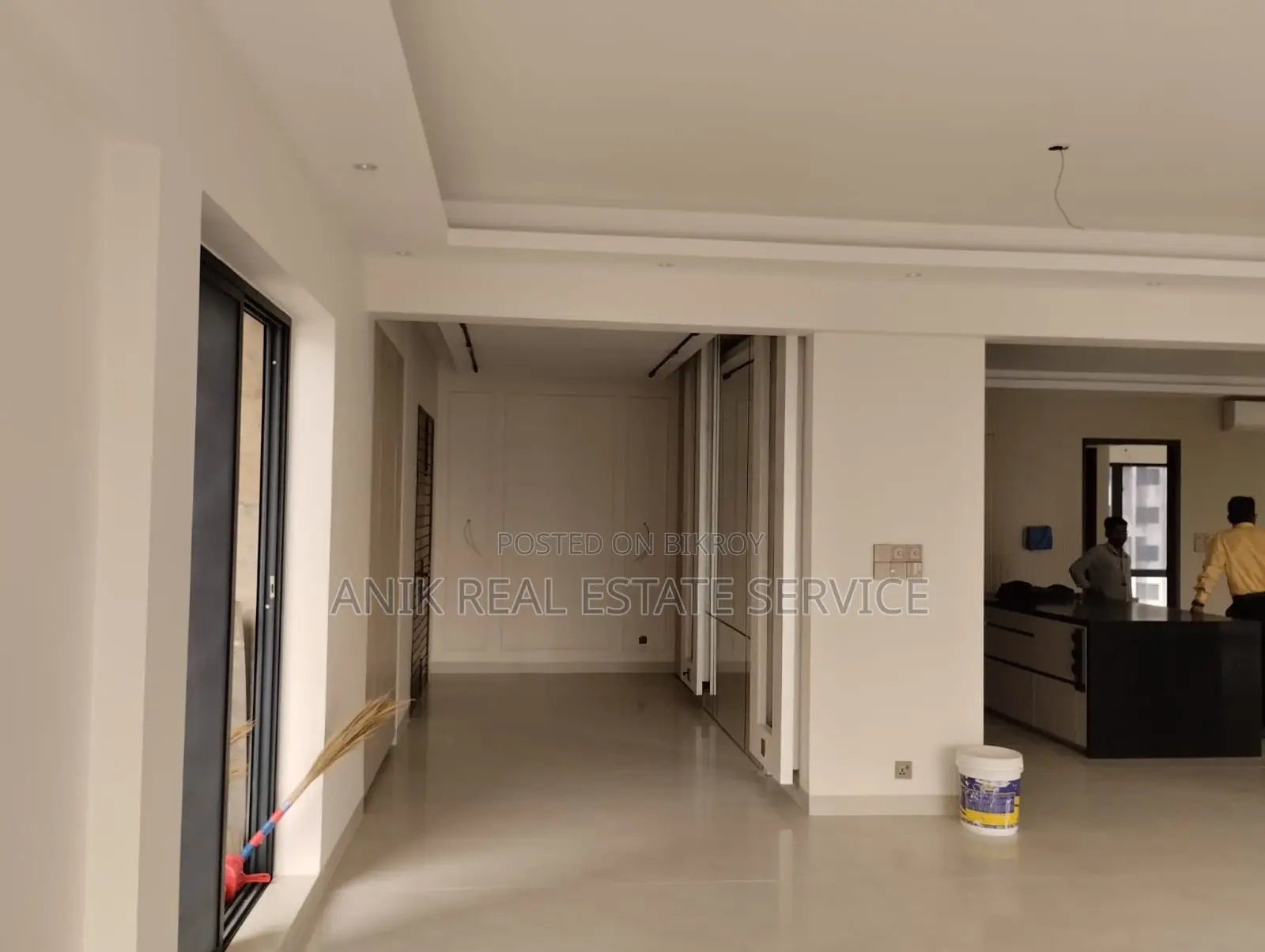 Swimming Pool Gym Semi Furnished Flat Rent At Gulshan North in Gulshan