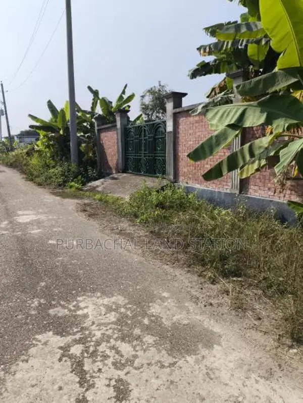 South-west corner, Field view 5 katha plot urgent sale, Sector: 25, Purbachal in Purbachal