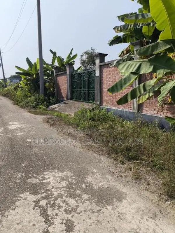 South-west corner, Field view 5 katha plot urgent sale, Sector: 25, Purbachal in Purbachal