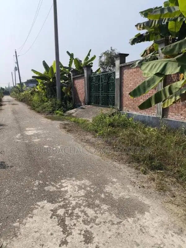 South-west corner, Field view 5 katha plot urgent sale, Sector: 25, Purbachal in Purbachal
