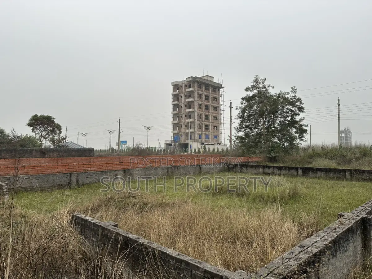Block-N || corner south face plot 10 katha in Basundhara