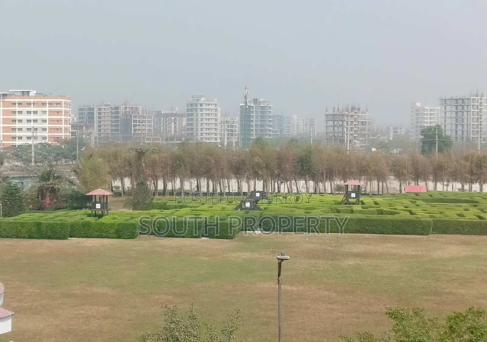 North facing 10 katha land for sale at Rajuk Purbachal sector 5 in Purbachal