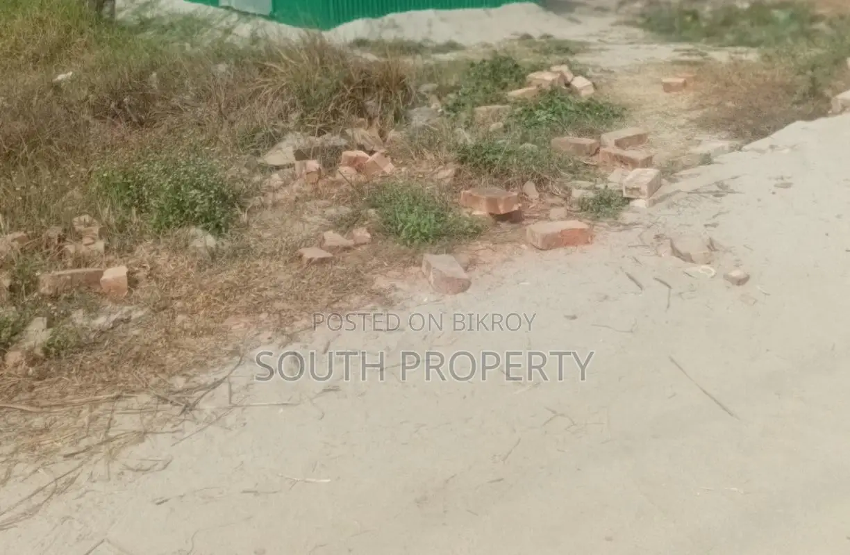 North facing 10 katha land for sale at Rajuk Purbachal sector 5 in Purbachal